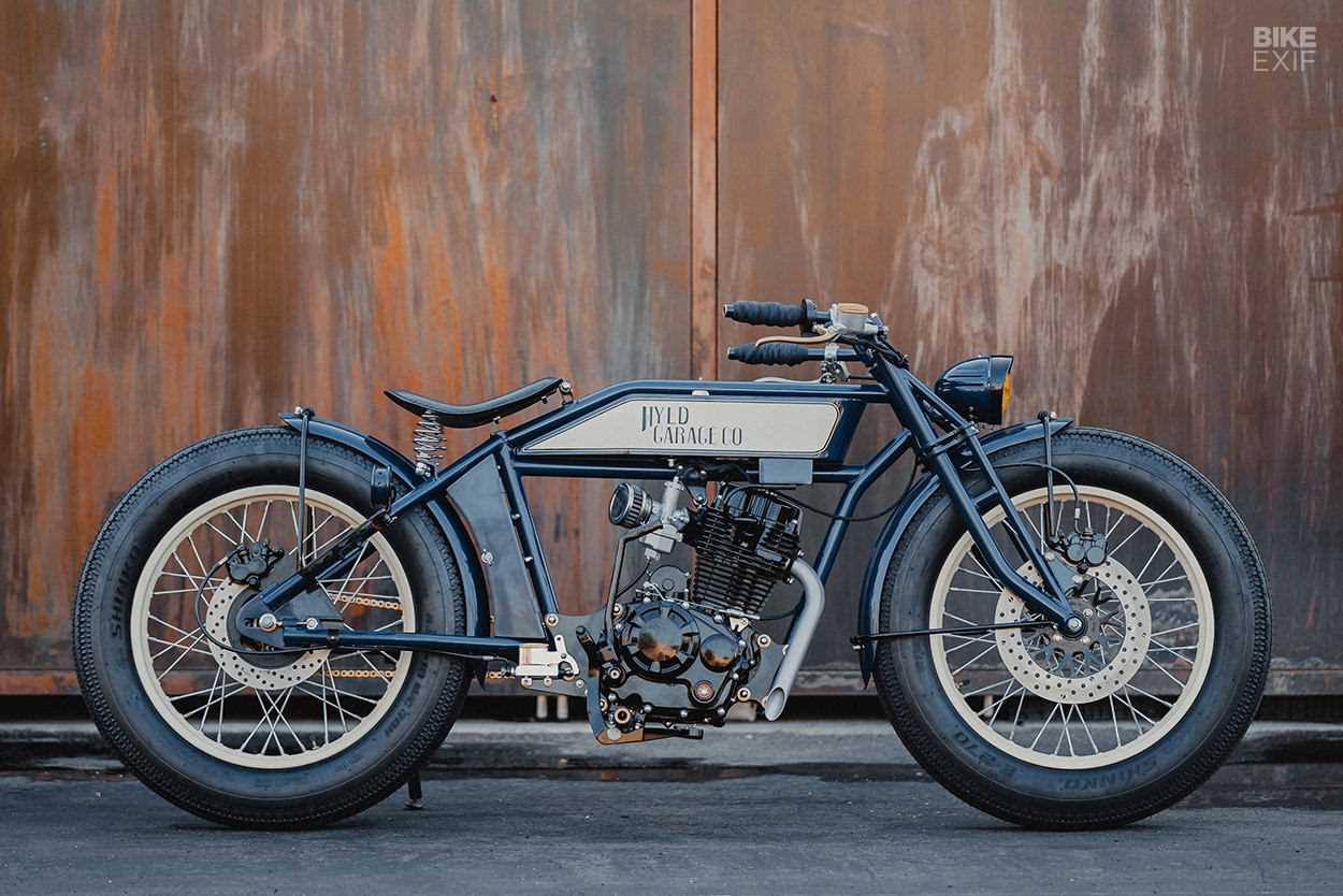 Ride in Style with a Motorcycle-Inspired Bike